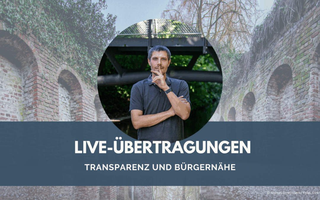 Live-Übertragung der Sitzungen